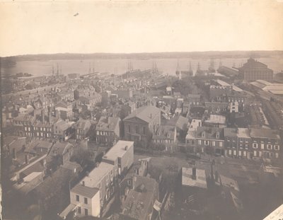 Panorama de Philadelphie, vue est - Est depuis la tour de tir, 1870 - American Photographer